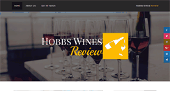 Desktop Screenshot of hobbswines.com
